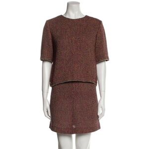 Sandro Multicolor Skirt Set